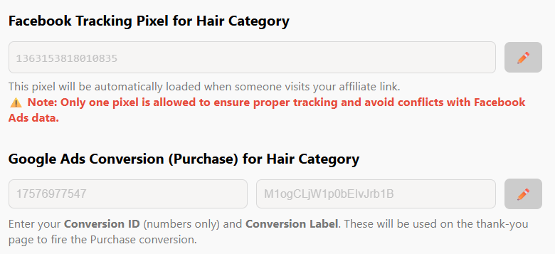 VidaGrow Pixel Dashboard